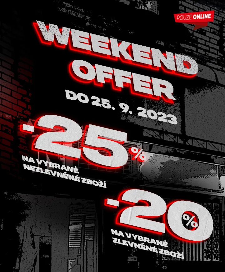 Weekend Offer 21.9-25.9